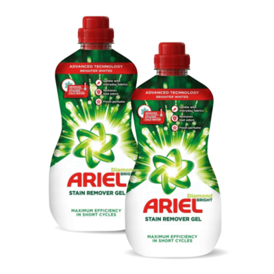 ARIEL Stain Remover Diamond Bright KOMPLET 2x 950ml